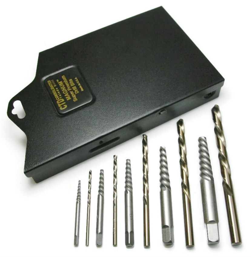 Norseman CTD BR-10 10Pc. Bolt Extractor Set,  3/32&quot; TO 5/16&quot;