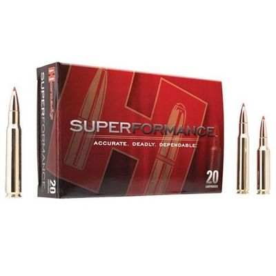 Hornady 8025 Superformance .223 Remington 53G V-MAX Ammo, 3240FPS,   20Bx