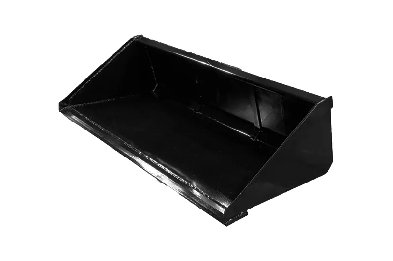 Ironcraft Low Profile Long Bottom Skidloader Bucket, 66&quot;