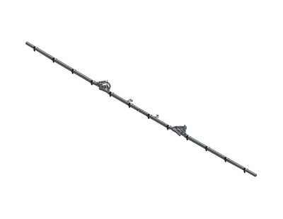 CropCare ATX 20Ft Boom Kit with Plumbing and AIXR110025VP Nozzles