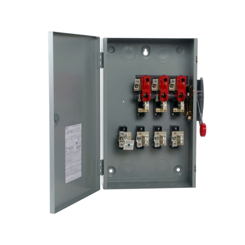 Cutler Hammer Non-Fusible Single Throw Safety Switch, 200A
