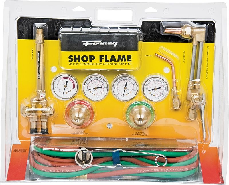 Forney 1705 10-Piece Torch Kit