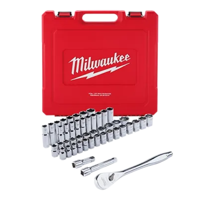 Milwaukee 47Pc. 1/2&quot;Drive SAE/Metric Socket Set