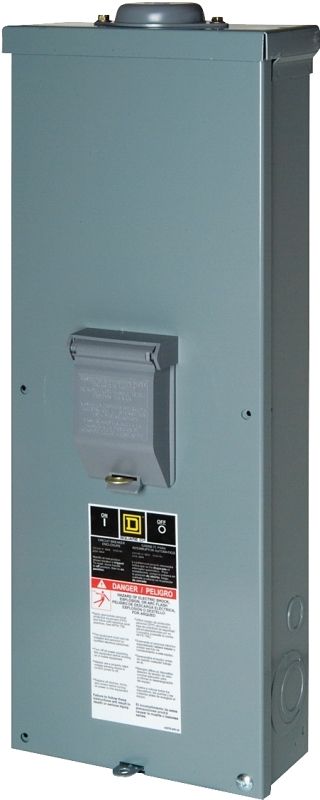 Square D QOM2E2200NRB Exterior Main Breaker Load Center, 200A