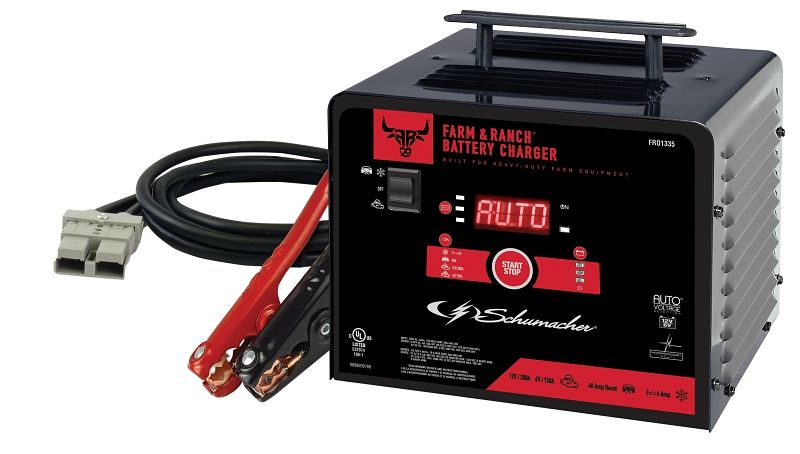 Schumacher FR01335 Farm &amp; Ranch Battery Charger/Engine Starter, 200/30/10