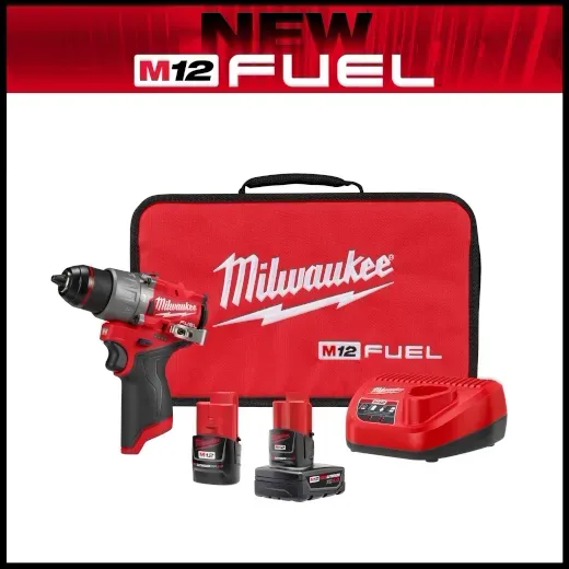 Milwaukee M12 Fuel Hammer Drill Kit