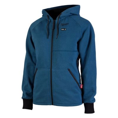 Milwaukee M12 Women&#39;s Heated Blue Hood Kit, Medium