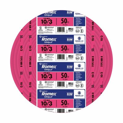 Southwire 10/3NM-WGX50 Building Wire