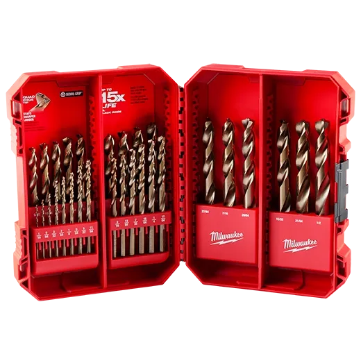 Milwaukee Red Helix™ Cobalt 29Pc Drill Bit Set