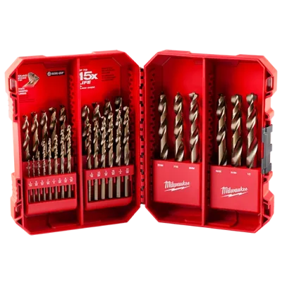 Milwaukee Red Helix™ Cobalt 29Pc Drill Bit Set