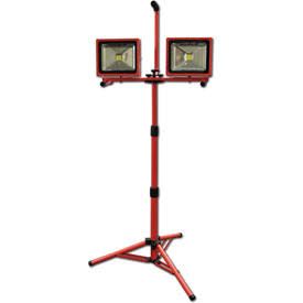 PowerTech 6600LM Led Twin Work Light w/Tripod