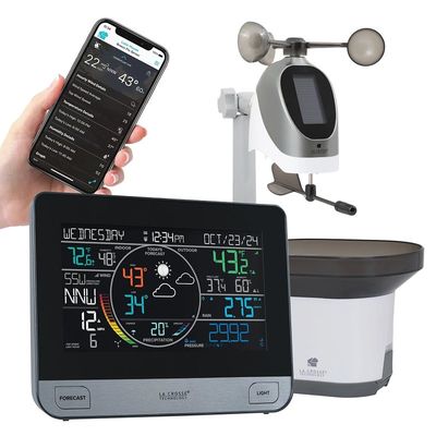 La Crosse V61-WSDTHR Remote Monitering Weather Station w/AccuWeather Forecast