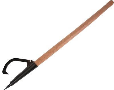Baron 4080019/00260 Solid Socket Logger&#39;s Peavey, 2-1/2&quot;X60&quot; for logs 8&quot;-24&quot;
