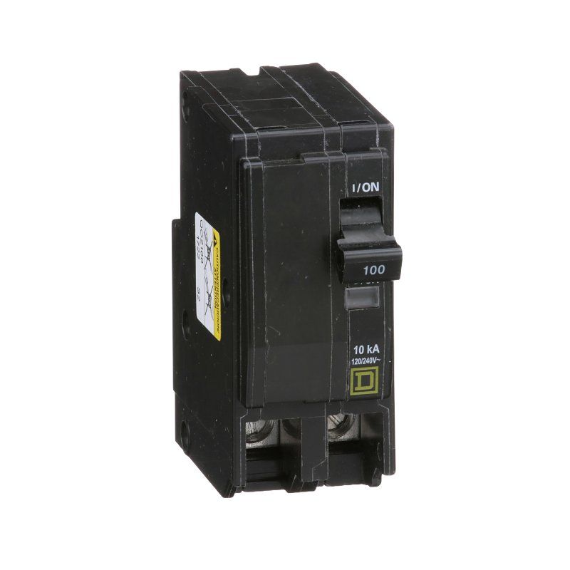 Square D QO Circuit Breaker, 100A 2-Pole
