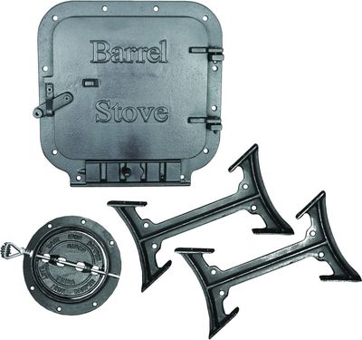 US Stove BK100E/BSK1000 Standard Barrel Stove Kit