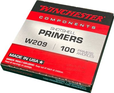 Winchester #209 Primers, 100Ct