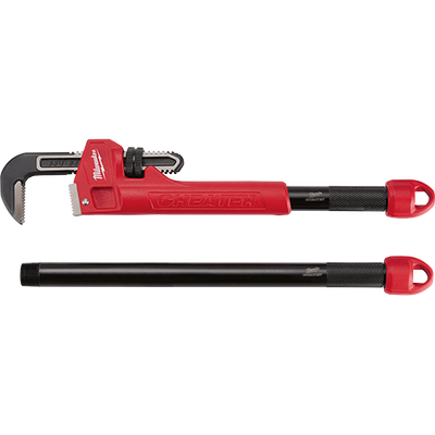 Milwaukee 14&quot; Steel Cheater Pipe Wrench