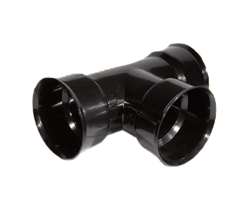 Dual Wall Reducing Tee, 6&quot;X4&quot;