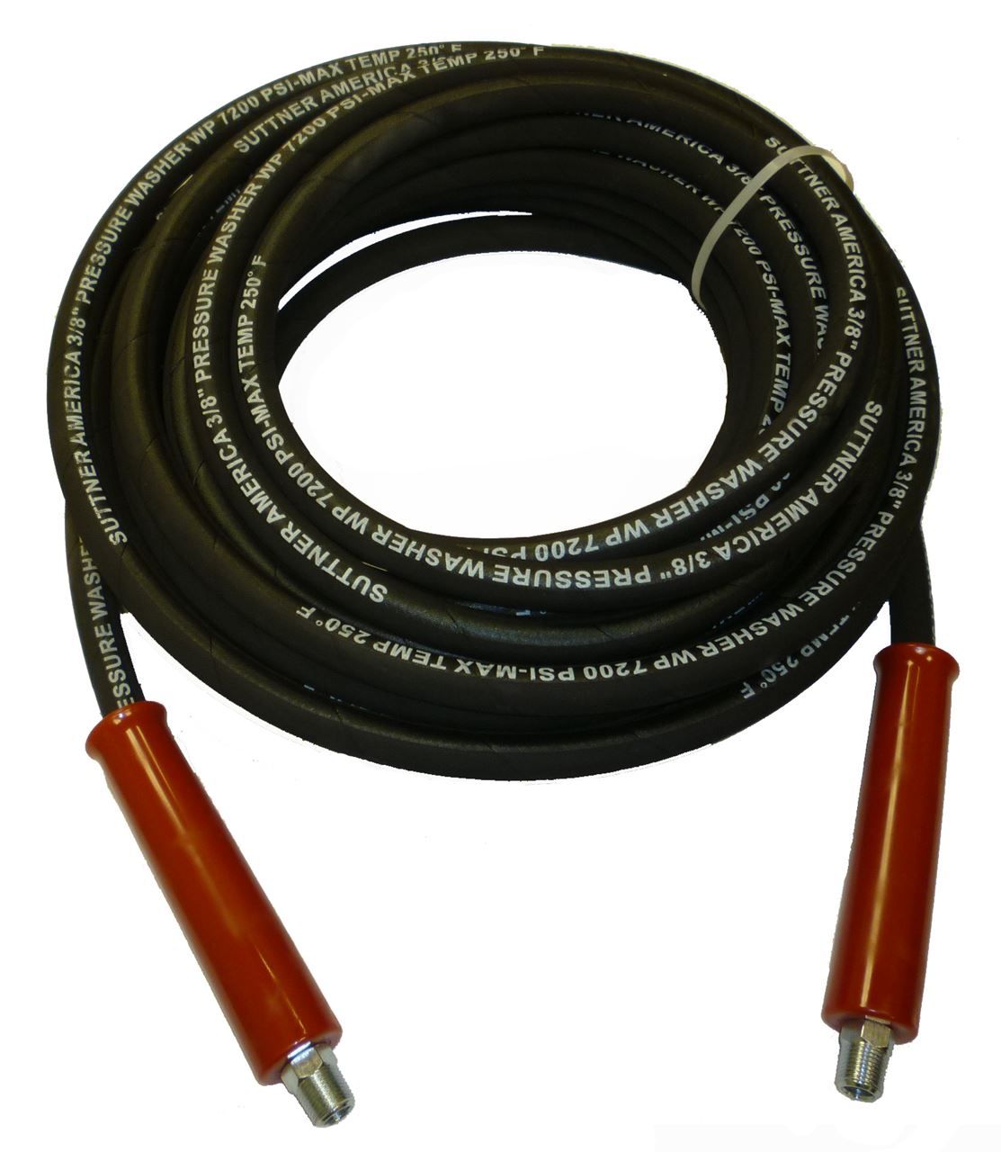 Suttner &quot;Ultra High&quot; PSI Commercial Pressure Washer Hose, 3/8&quot;X50Ft,  7200PSI