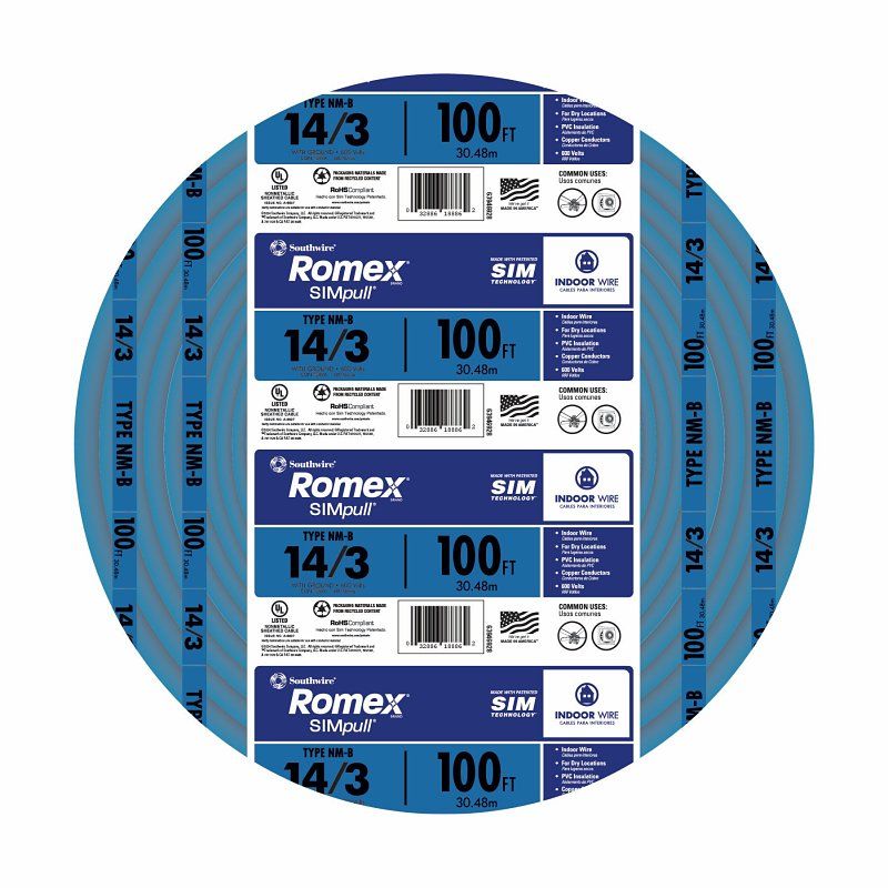 Southwire 14/3NM-WGX Building Wire