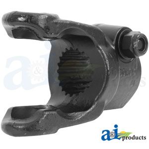 B&amp;P 1-3/4&quot;-20 Splined Series 6/6CV Implement Yoke w/Interfering Tapered Pin