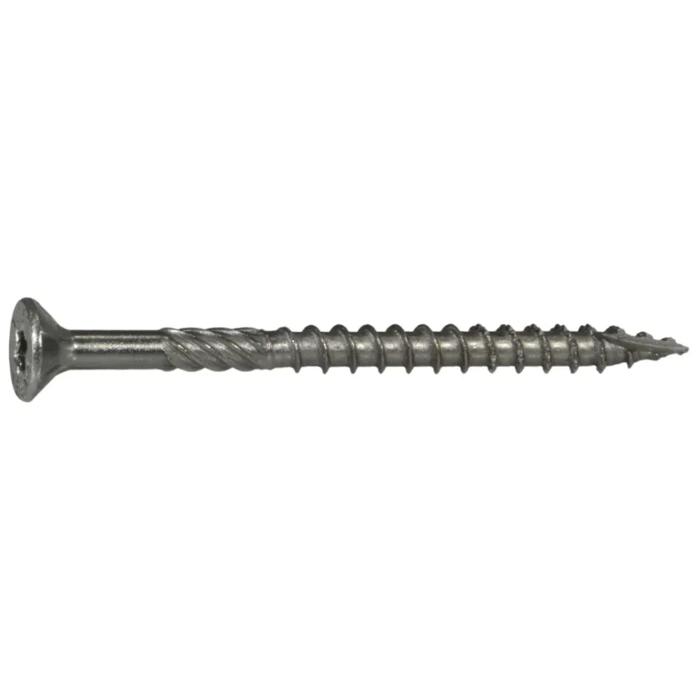 Saberdrive Stainless Steel Deck Screws, 9X2-1/2&quot;