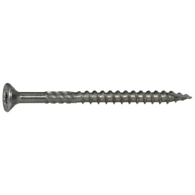 Saberdrive Stainless Steel Deck Screws, 9X2-1/2&quot;