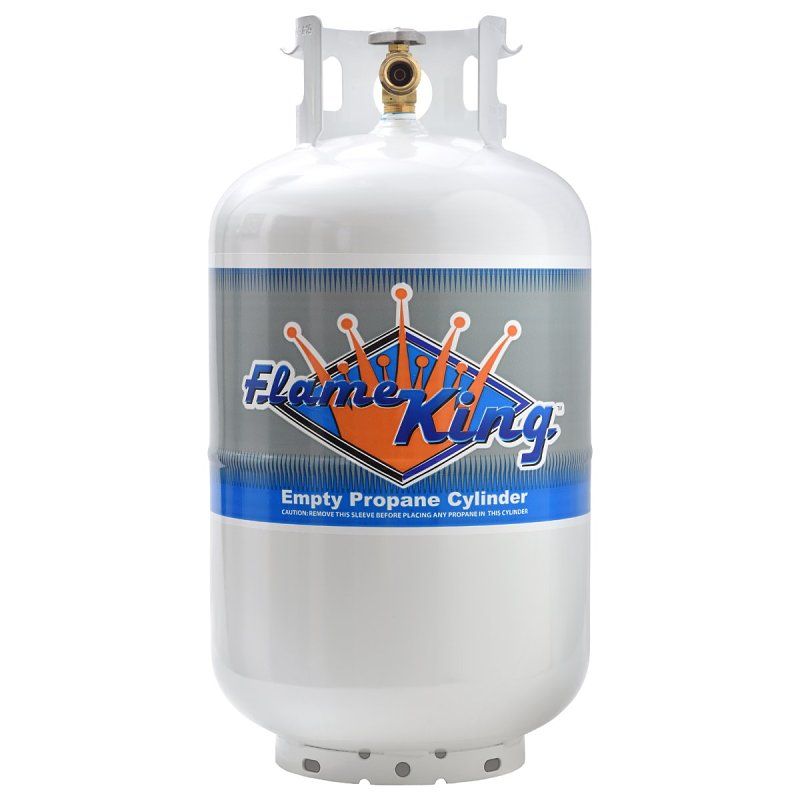 Flame King YSN-301 Propane Cylinder with Overfill Protection Device Valve, 30 lb Tank