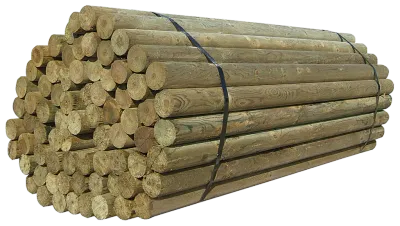 Treated Fence Post, 6&quot; X 10Ft (30 Year)