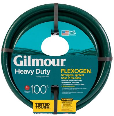 Gilmour 834101-1001 Flexogen Garden Hose, 3/4&quot;X100Ft