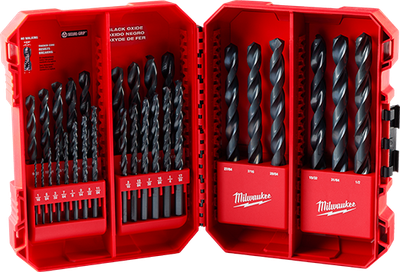 Milwaukee 48-89-2802 Black Oxide Drill Bit Set, 29Pc