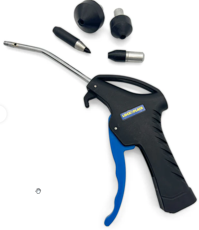 Lock-N-Flate 5-Piece Blow Gun Kit