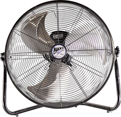 MaxxAir HVFF High-Velocity Floor Fan, 20&quot;, 1500 to 2250CFM