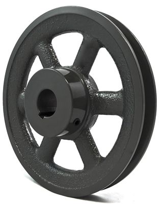 V-Belt Pulley, 4.95&quot;OD X 3/4&quot;