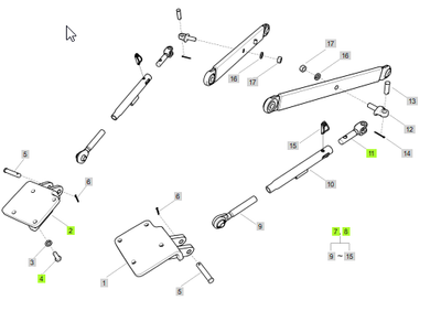 Rod Assy-C/Link(F)