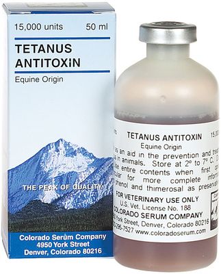 Colorada Serum 058-13604 Tetanus Antitoxin, 50ML