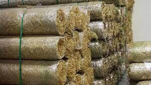 SSF Double Net Straw Mat, 8&#39;X112&#39; 6&quot;  (100 Sq Yards)