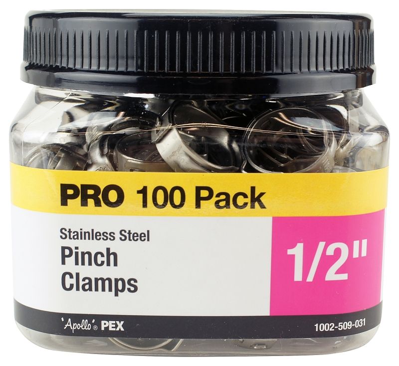 Apollo PXPC12100JR Pex Pinch Clamp, 1/2&quot; 100pk