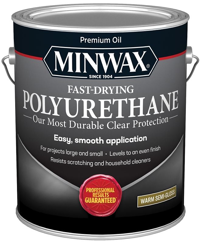 Minwax 71029000 Semi-Gloss Polyurethane Finish 1-Gal