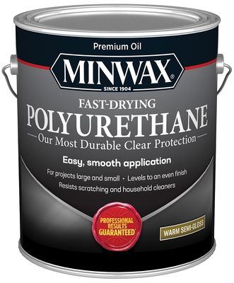 Minwax 71029000 Semi-Gloss Polyurethane Finish 1-Gal