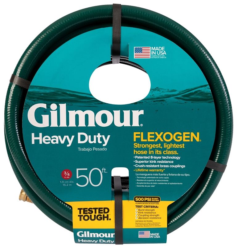 Gilmour 843501-1001 Flexogen Garden Hose, 3/4&quot;X50Ft