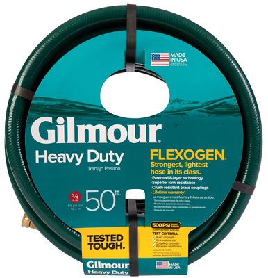 Gilmour 843501-1001 Flexogen Garden Hose, 3/4&quot;X50Ft