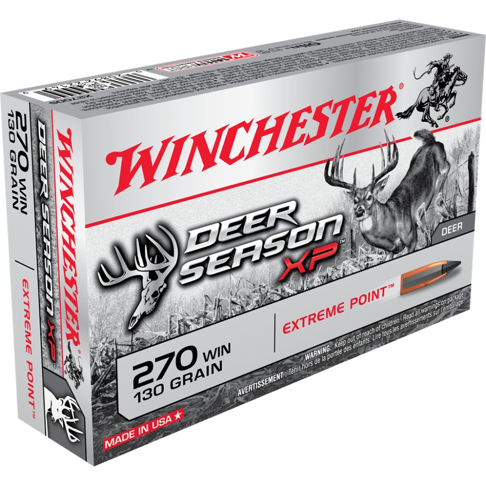 Winchester Deer Season .270 Win 130G Ammo,   20CT