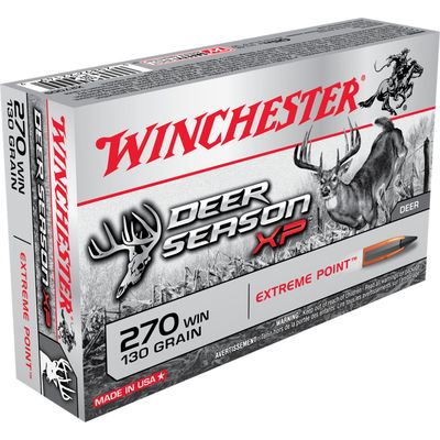 Winchester Deer Season .270 Win 130G Ammo,   20CT