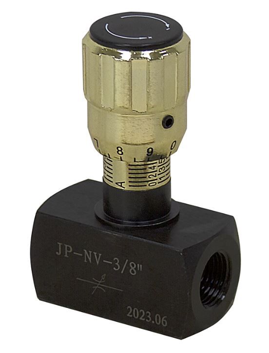 Dynamic Inline Needle Valve, 3/8&quot; FPT, 15.5GPM