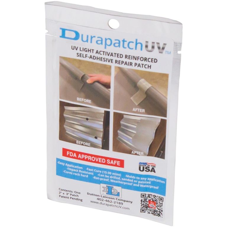 DuraPatch UV Light Activated Reinforced Patch, 9&quot;X12&quot;
