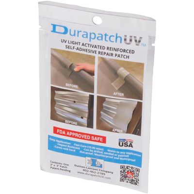 DuraPatch UV Light Activated Reinforced Patch, 9&quot;X12&quot;