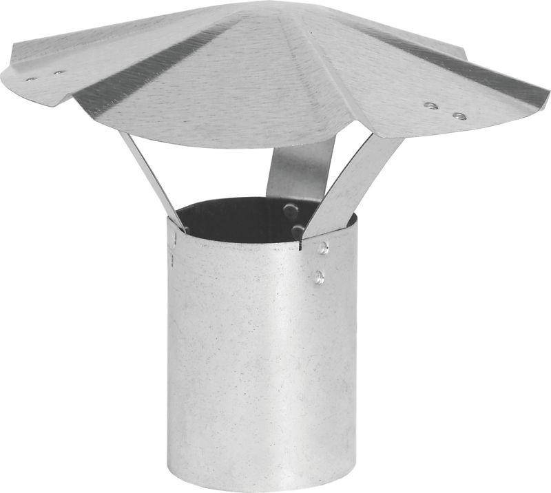 Imperial GV0591 Galv Vent Cap, 8&quot;