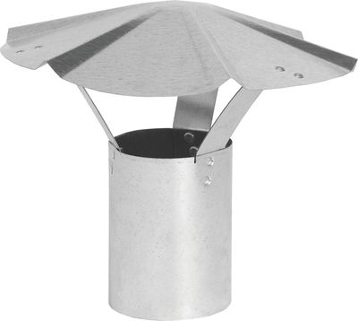 Imperial GV0591 Galv Vent Cap, 8&quot;