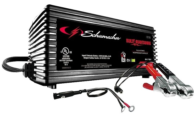 Schumacher SC1355 Battery Maintainer, 6/12V 1.5A